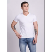 Clever  футболка мужская вырез мысиком