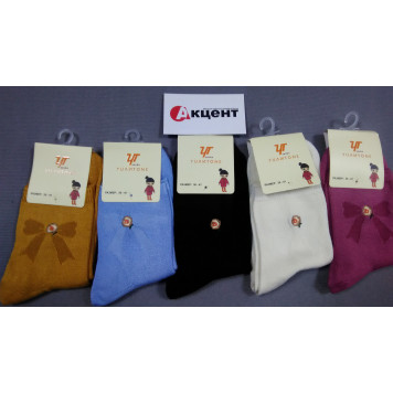 YUЛИTONE носки женские с рисунком в ассортименте-2