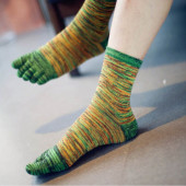 Лилия носки с пальцами высокие