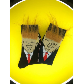 Носки ун. "Трамп с волосами"