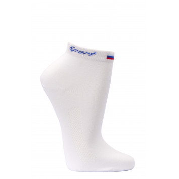 Гамма С155 носки женские короткие sport белый р.23