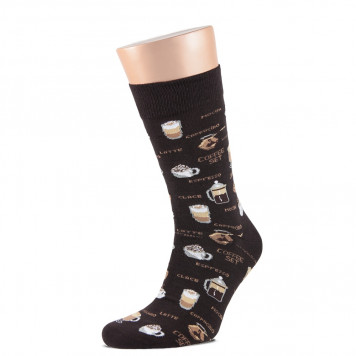 Rusocks M3-13015 носки мужские Кофе черный р.27-29