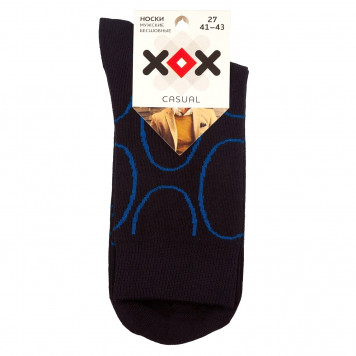 XOX носки мужские цветные высокие